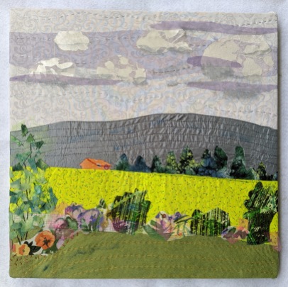 Martha Ressler, Hay Field in Spring